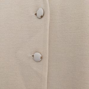 Cream vintage cardigan coat